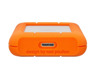 LaCie Rugged Mini 5TB USB 3.2 Gen. 1 Pomarańczowo-Szary - 649455 - zdjęcie 2